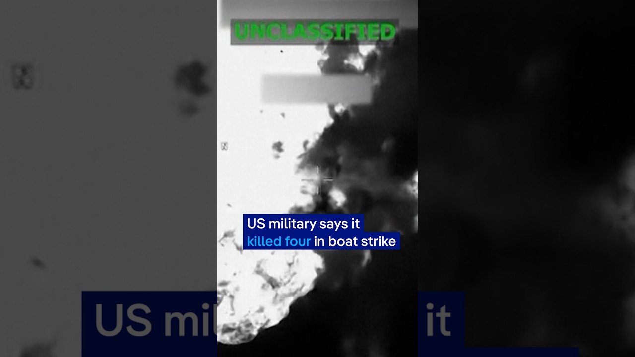 US military says it killed four in Caribbean boat strike | DW News