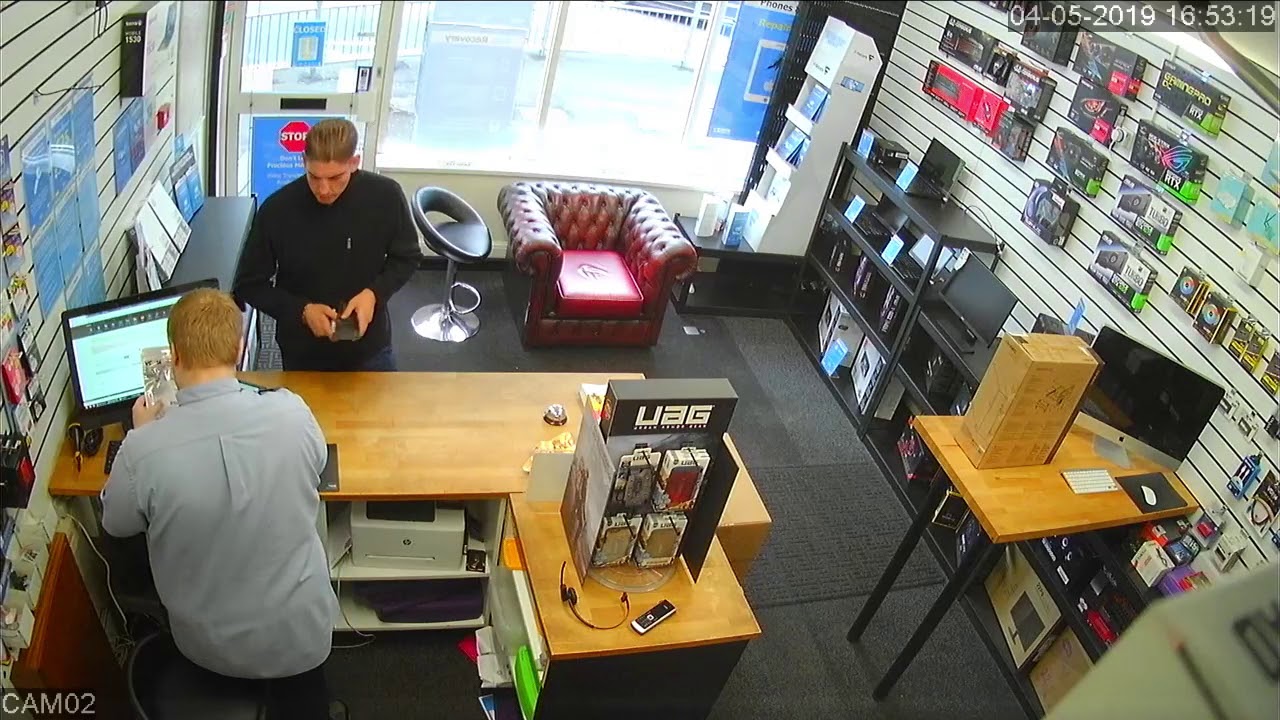 Fake &pound;50 Notes In Chesterfield - Do you know who this is? Tell the Police, for what good it will do.