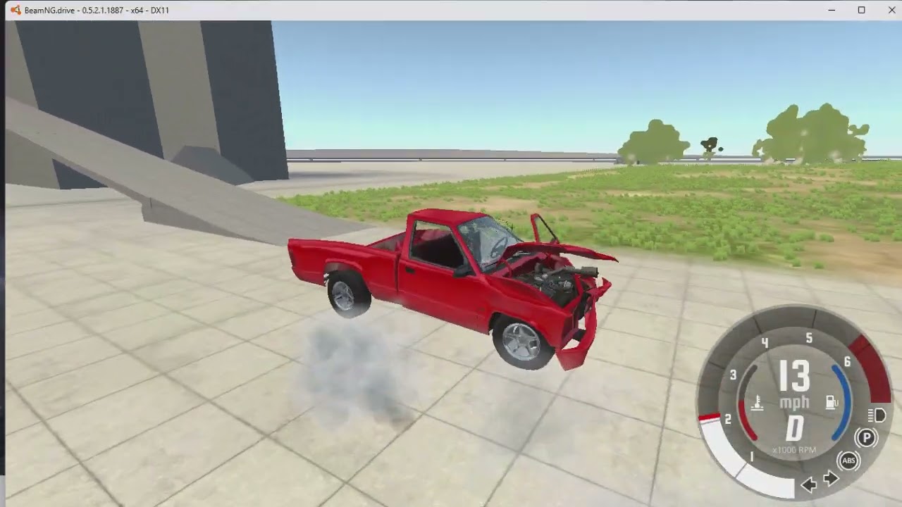 BeamNG 0.5.2 Gameplay, plus tutorial on how to download