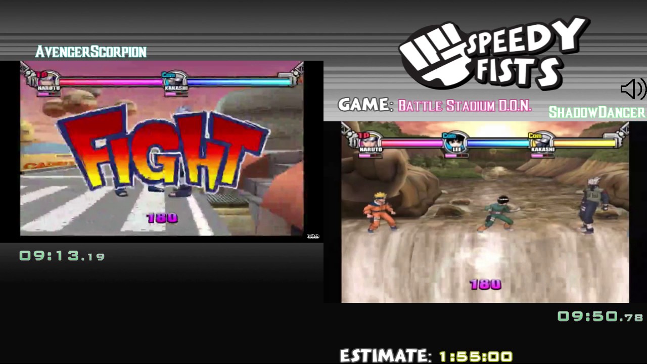 SpeedyFists | Battle Stadium (All Characters) by ShadowDancer and AvengerScorpion