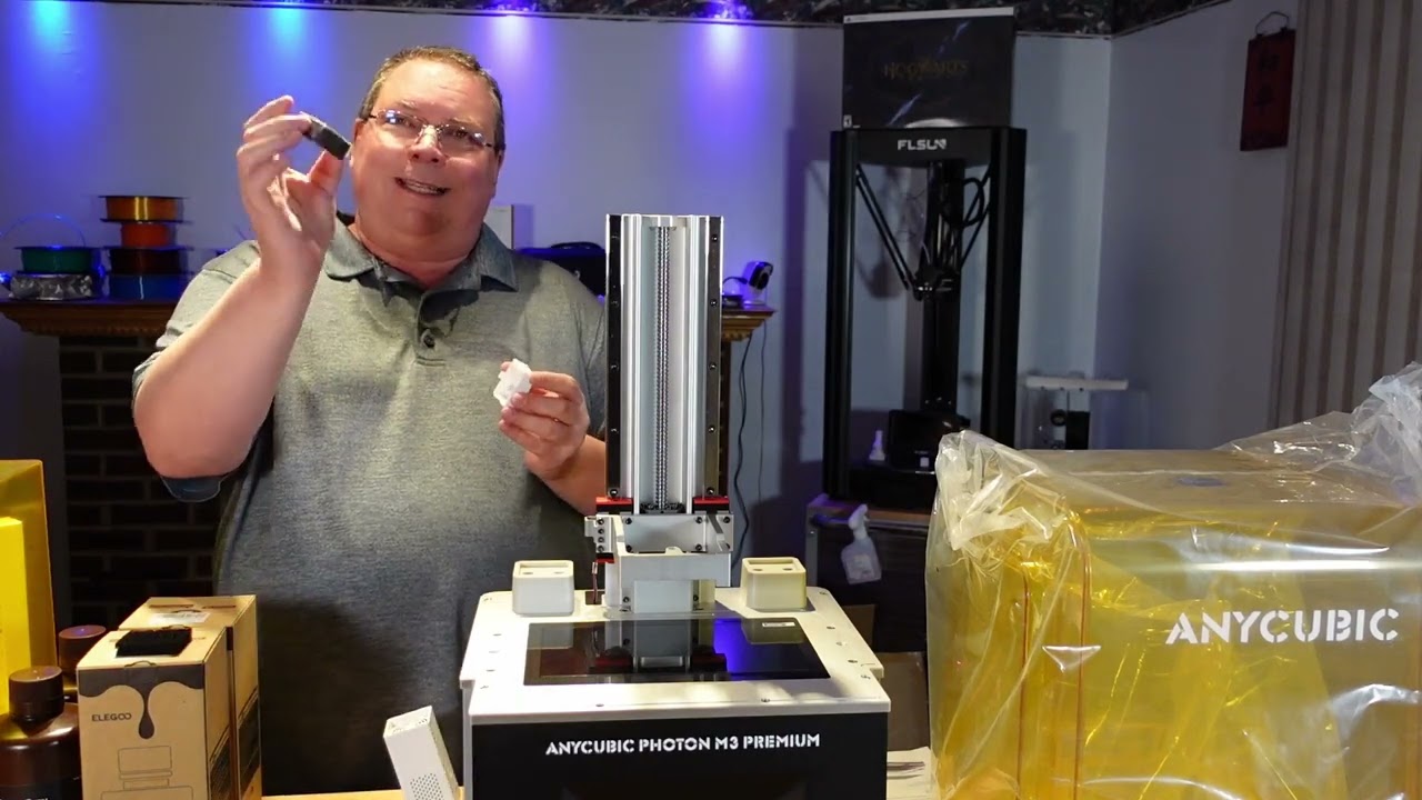 Anycubic Photon M3 Premium Unboxing And Setup
