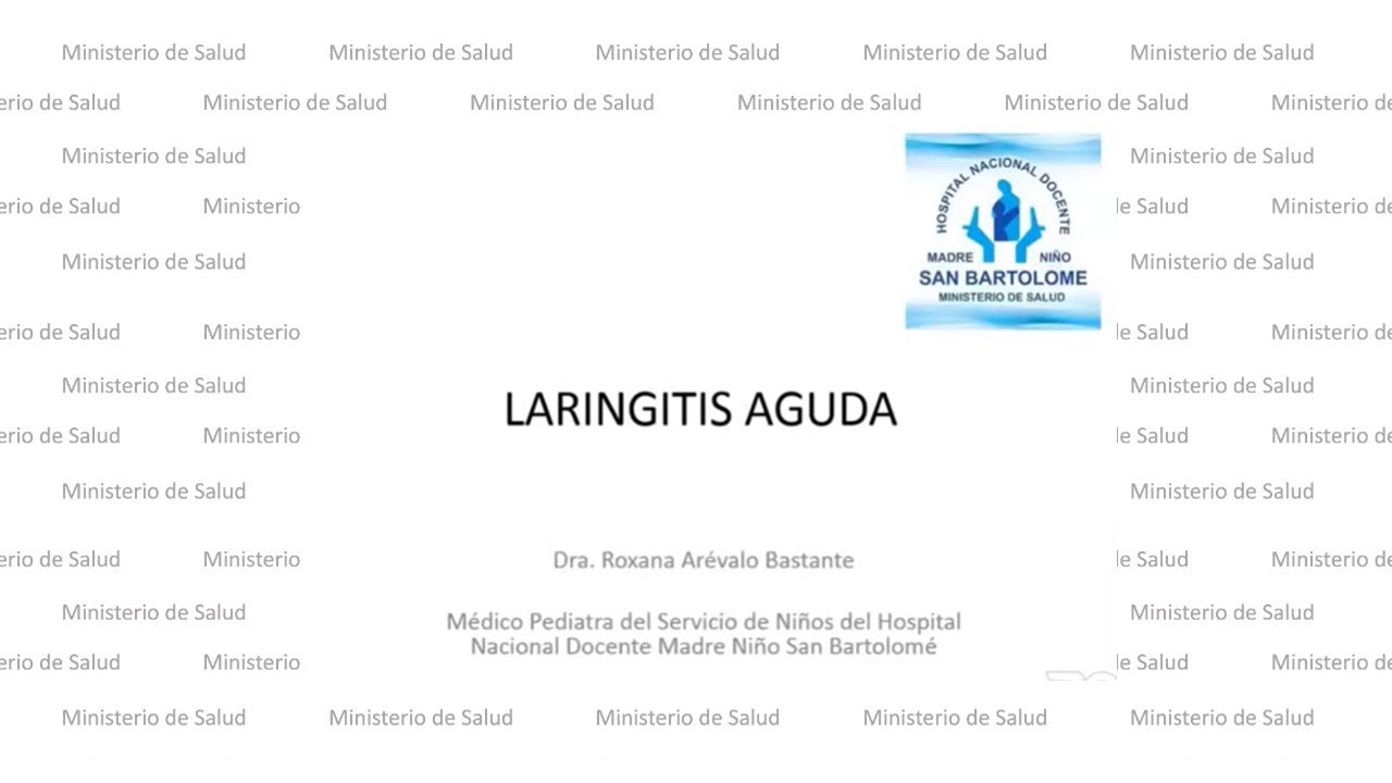 LARINGITIS AGUDA