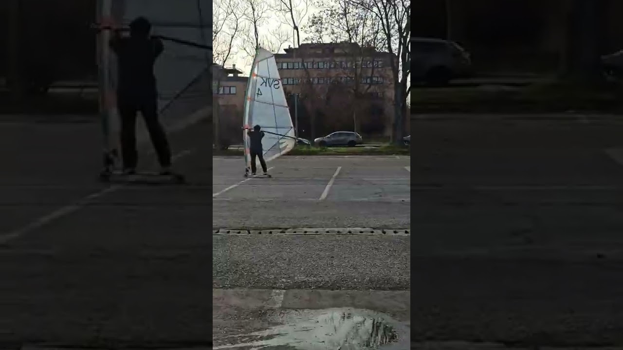 Street Windsurfing longboard Nitra, Slovakia