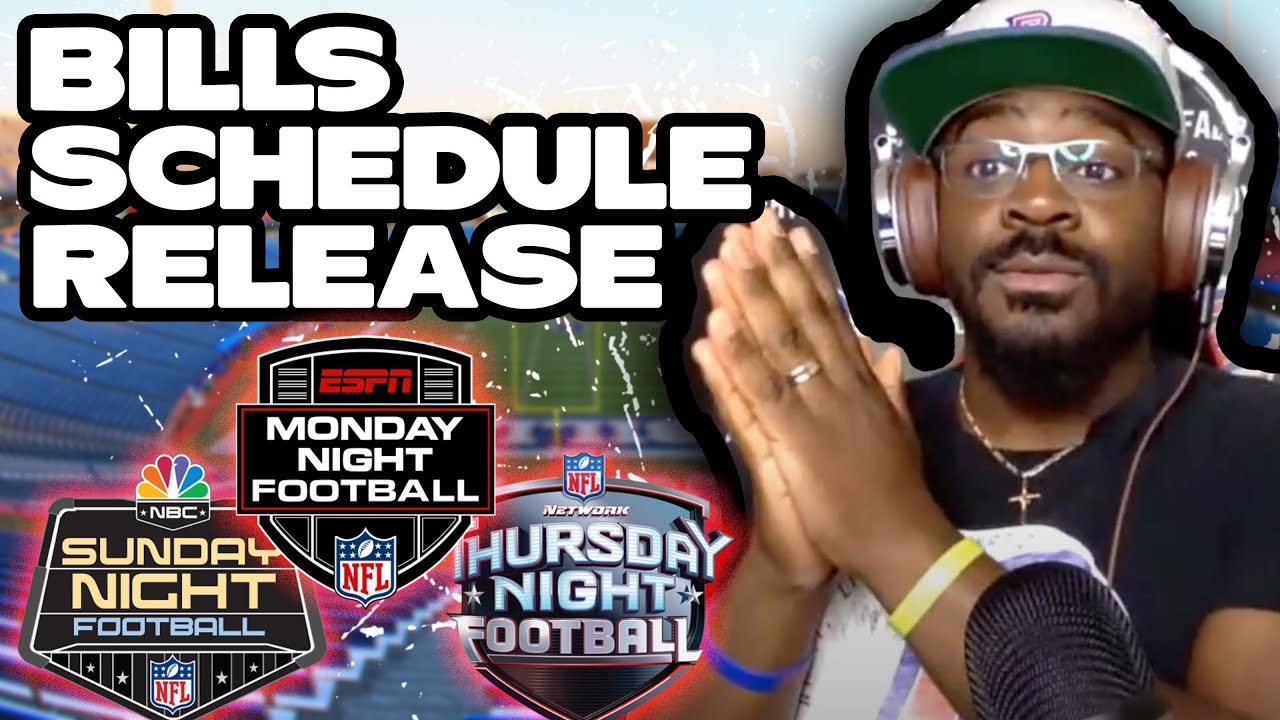 2020 Buffalo Bills Schedule RELEASE Fan Reaction