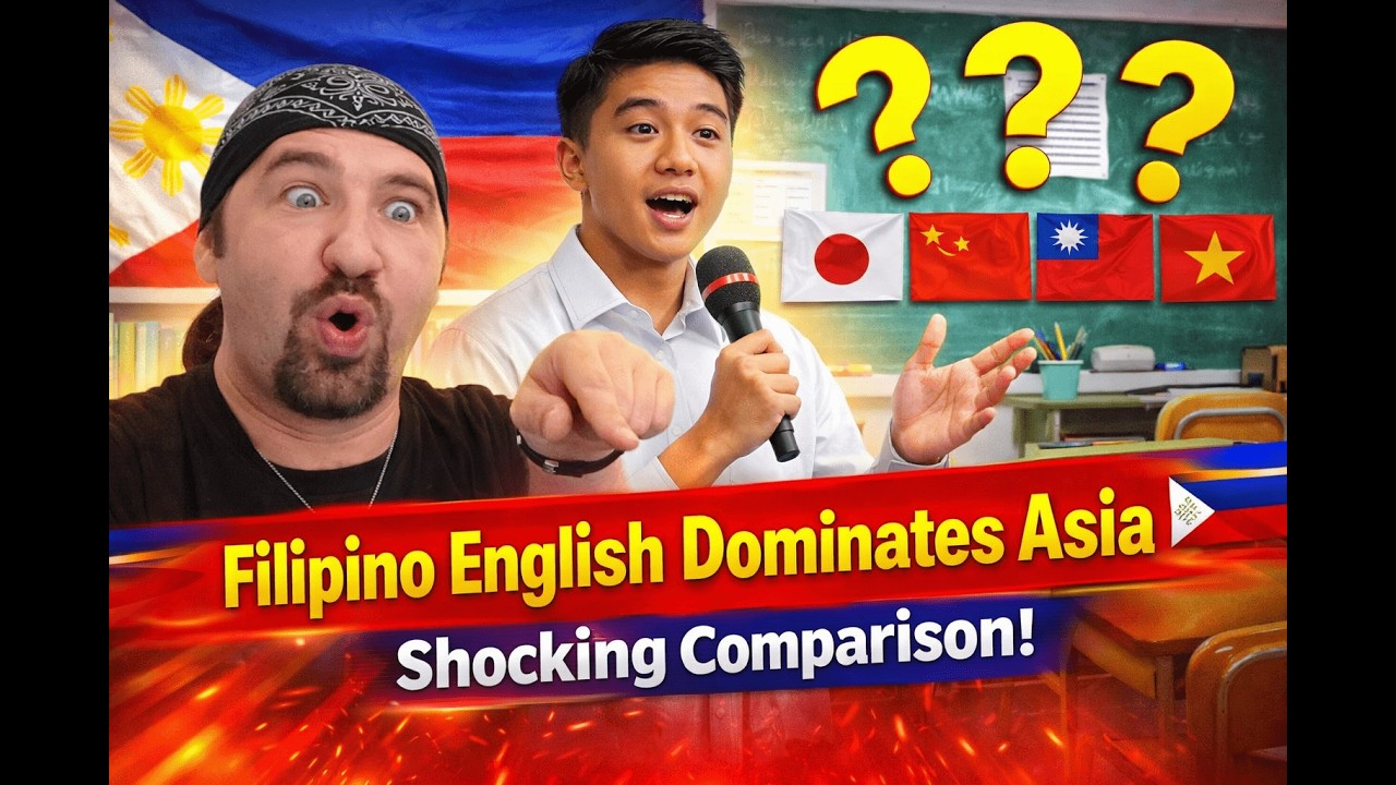 Why Filipinos Speak English Better Than Japan, China, Taiwan 🇵🇭 | Shocking Facts!