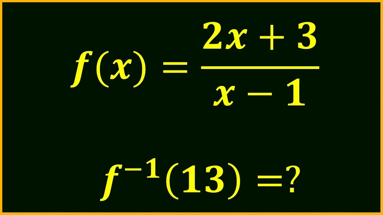 Inverse Function