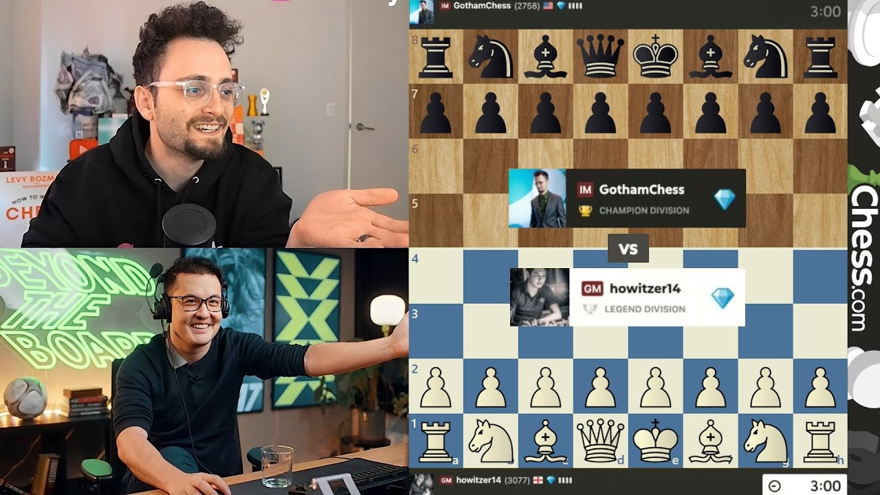 CHESS SURPRISE! GM David Howell vs IM GothamChess