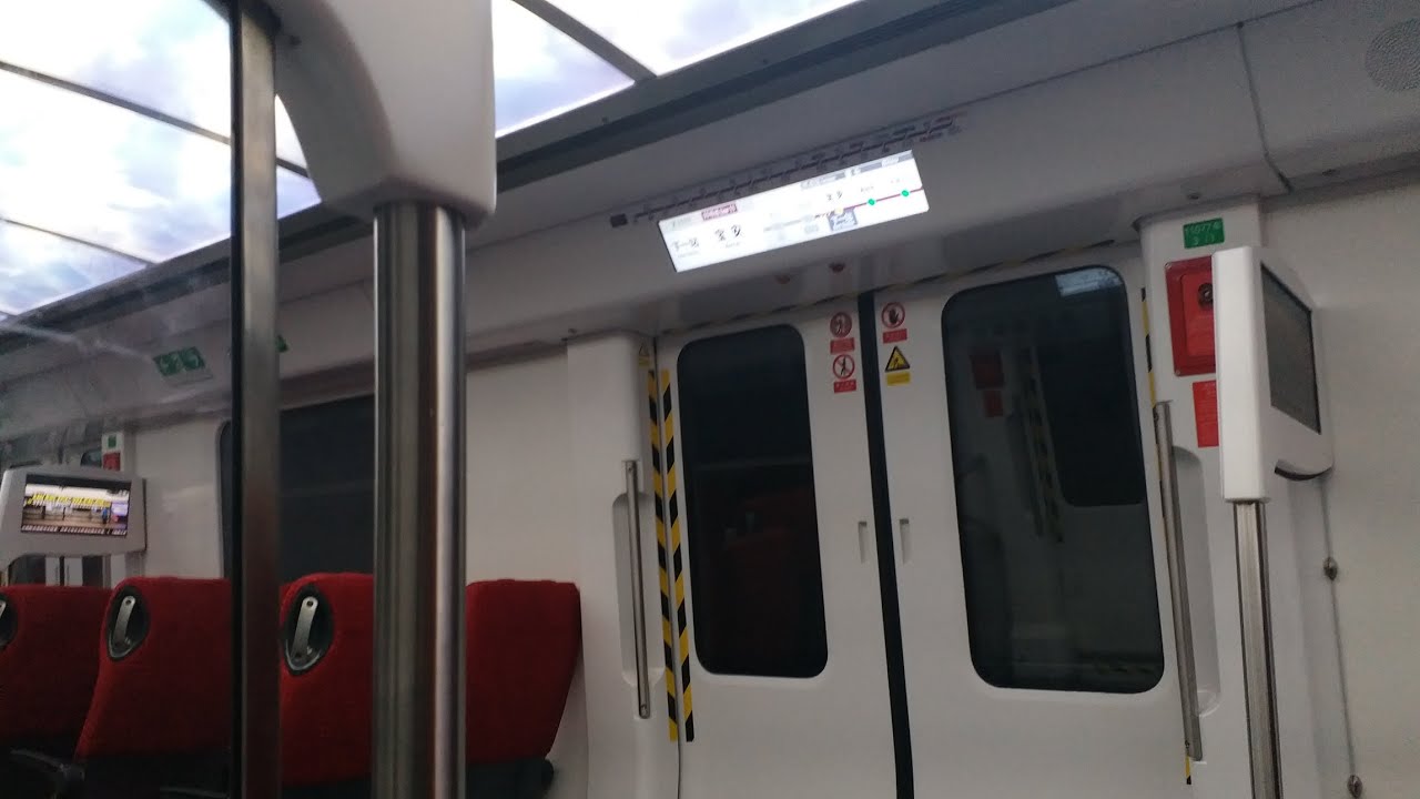 [坐11號線商務車廂去機場] 深圳地鐵11號綫 中車株機電動列車 (11A3308株) 1107 前海灣至機場行車片段 (商務車廂)