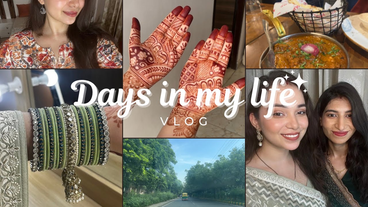 Get Ready for FESTIVE DAYS with Me! Teej Prep, Henna & Glam