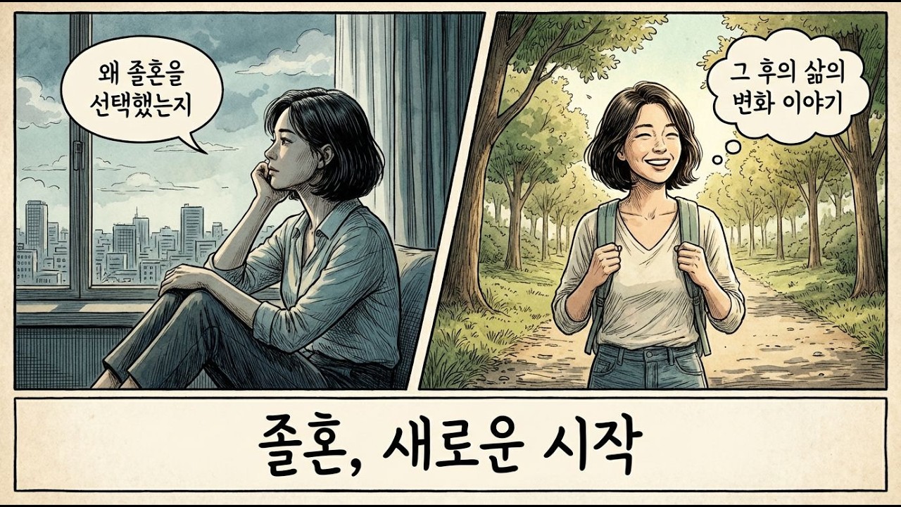 🌟졸혼, 새로운 시작
