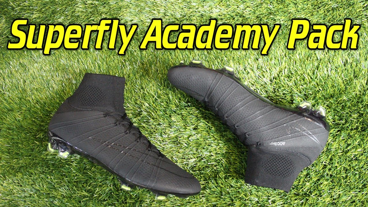 Nike Mercurial Superfly 4 Academy Pack (Blackout) - Review + On Feet