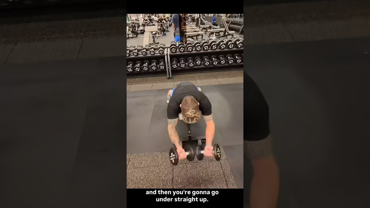 Finished shoulders strong with my T-Y-I finisher. Simple, effective work. Get After It.