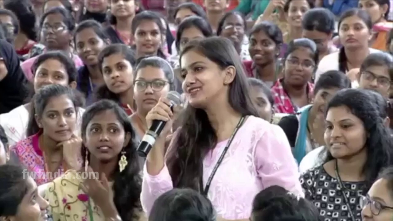 Congress President Rahul Gandhi speech At students at Stella Maris Women’s College, Chennai