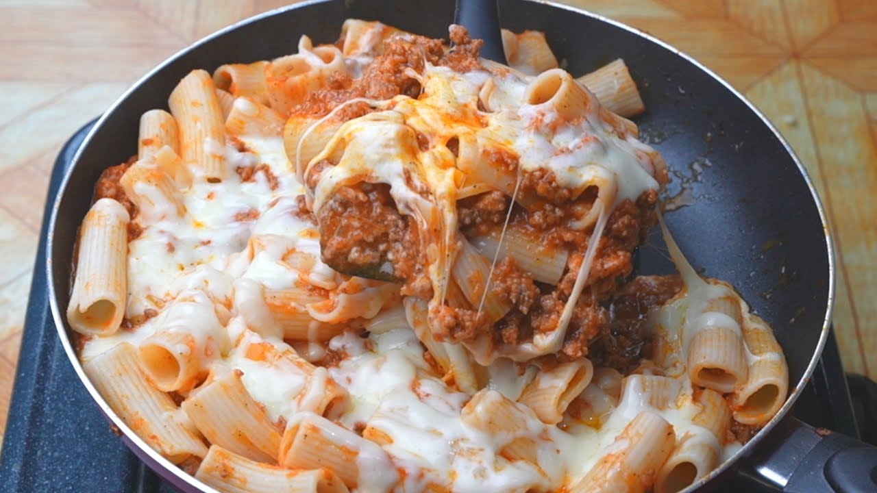 Macarrones con carne y queso, le encantaran a tu familia