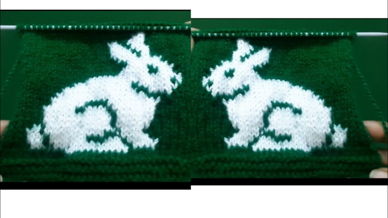 Rabbit Design For sweater