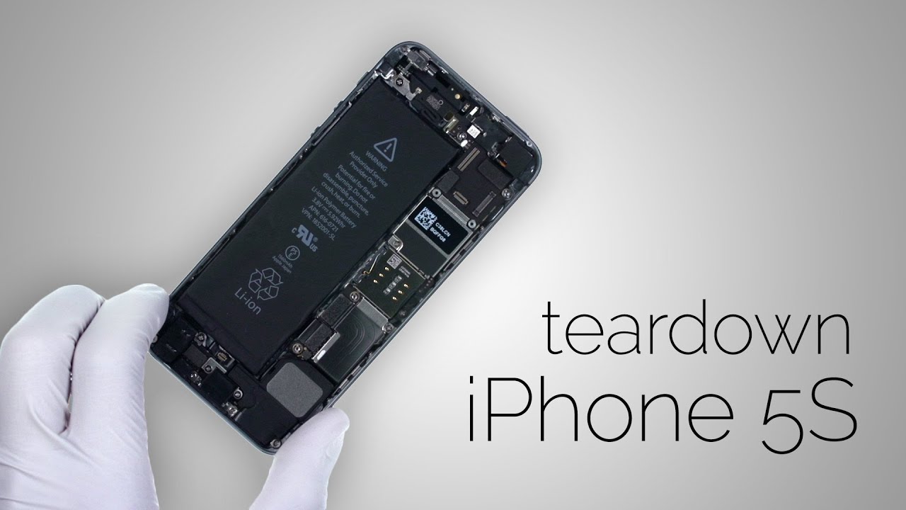 iPhone 5S Teardown - Step by step complete disassembly directions