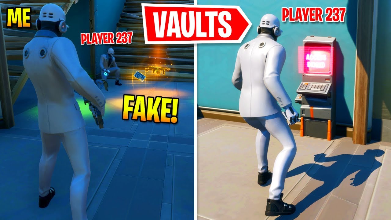 Я установил НЕ ТОТ ключ-карту босса в хранилищах Fortnite