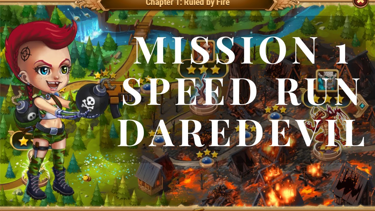 Daredevil Artemis Speedrun - Hero Wars Dominion Era - Chapter 1 - Mission 1