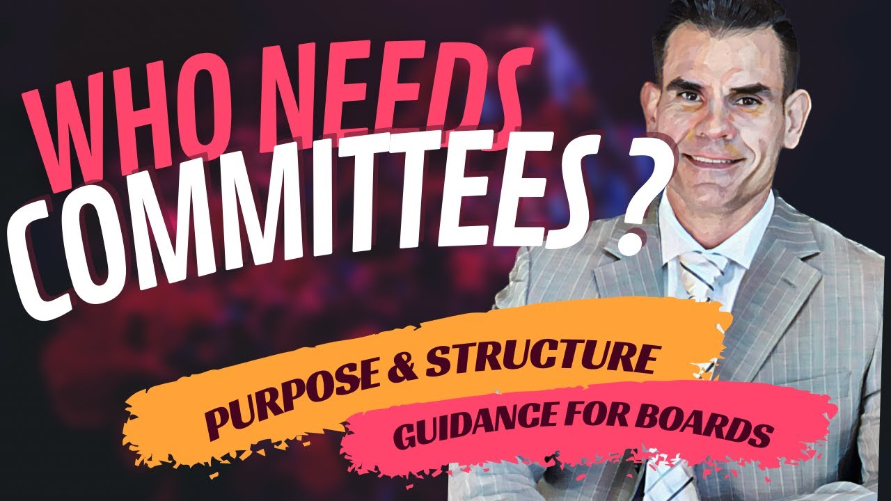 Condo and HOA Committees - Purpose and Structure