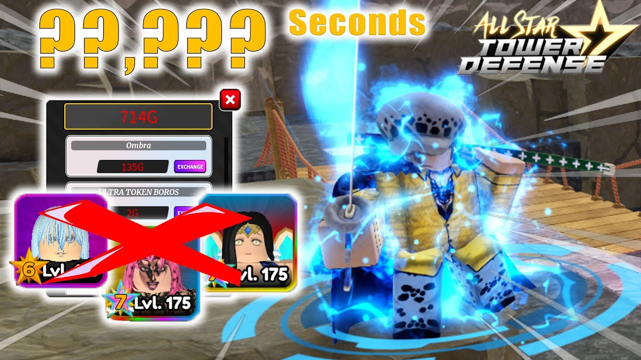 New Gauntlet META Unit?! 6Star Law | Solo Gameplay | Roblox All Star Tower Defense