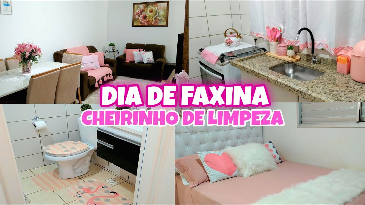 DIA DE FAXINA - DECOREI O LAR COM AS COMPRINHAS NOVA - CASA LIMPA E ORGANIZADA - MARYA ALVES