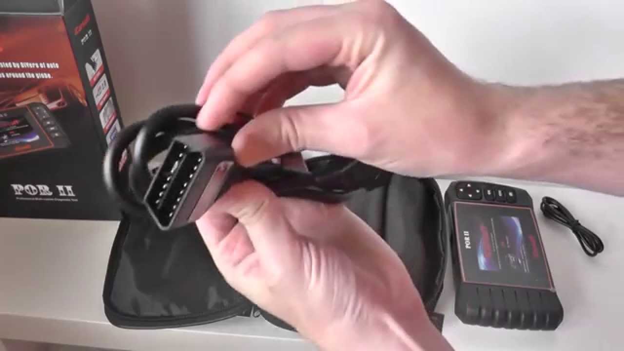 iCarsoft POR II Porsche Multi System Diagnostic Reset Box Opening & Contents