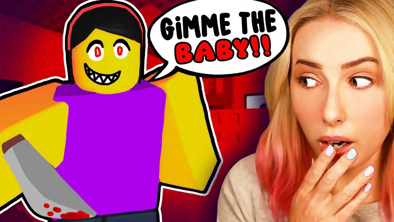 I Tried to Protect The Baby BUT MY EX WIFE IS CRAZY... Don't Let Her In Roblox