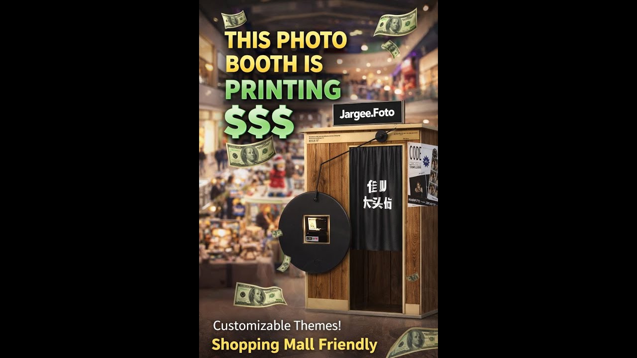 All-in-One Photo Booth Experience in a Themed Room