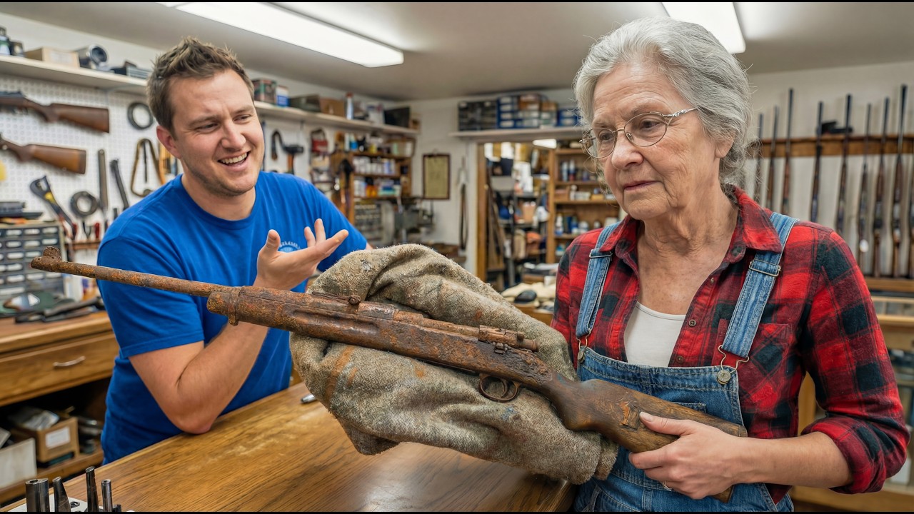 Young Gunsmith Laughed At The Old Rusty Rifle &mdash; Until The Woman Said 'That Serial Will Shock You'
