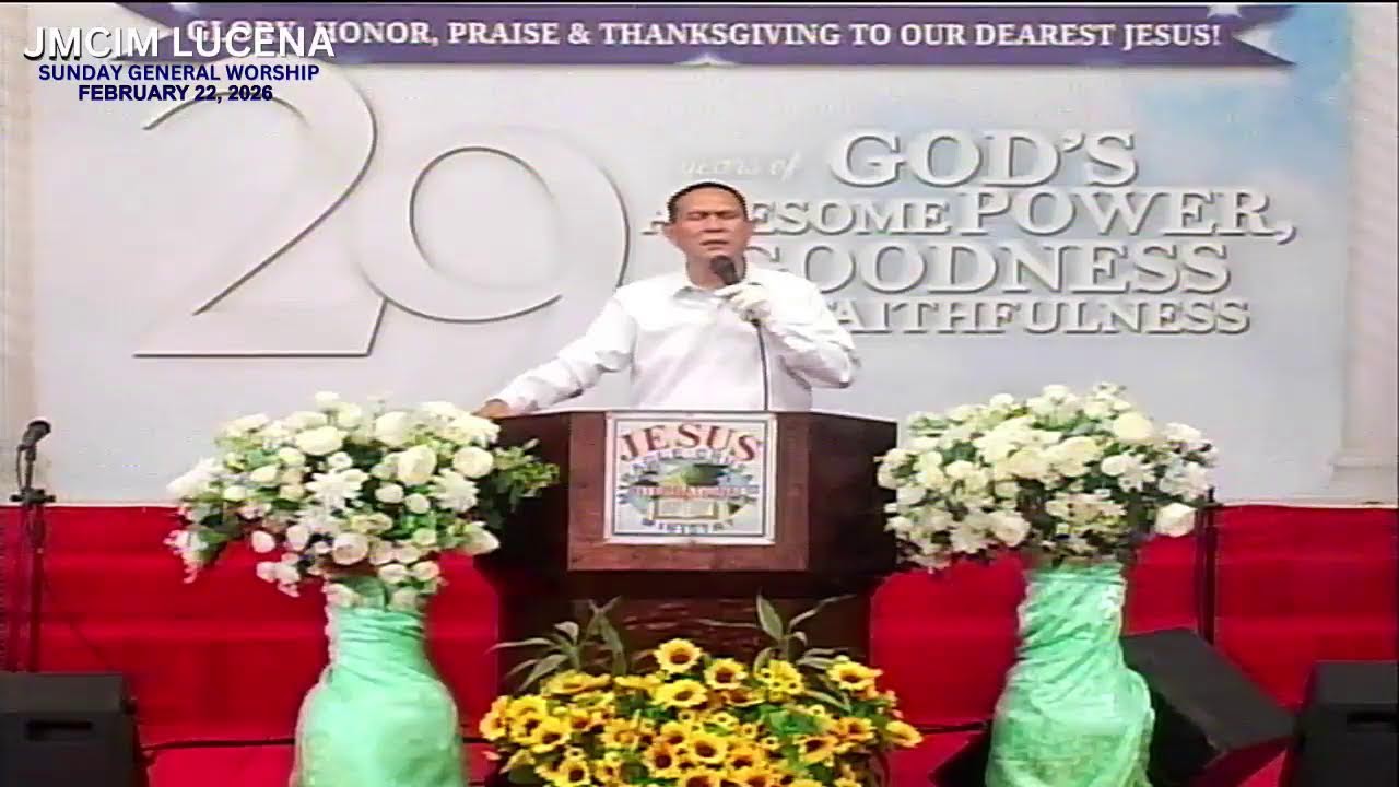 JMCIM Lucena Live Streaming of FRIDAY OVERNIGHT PRAYER | January 2, 2026