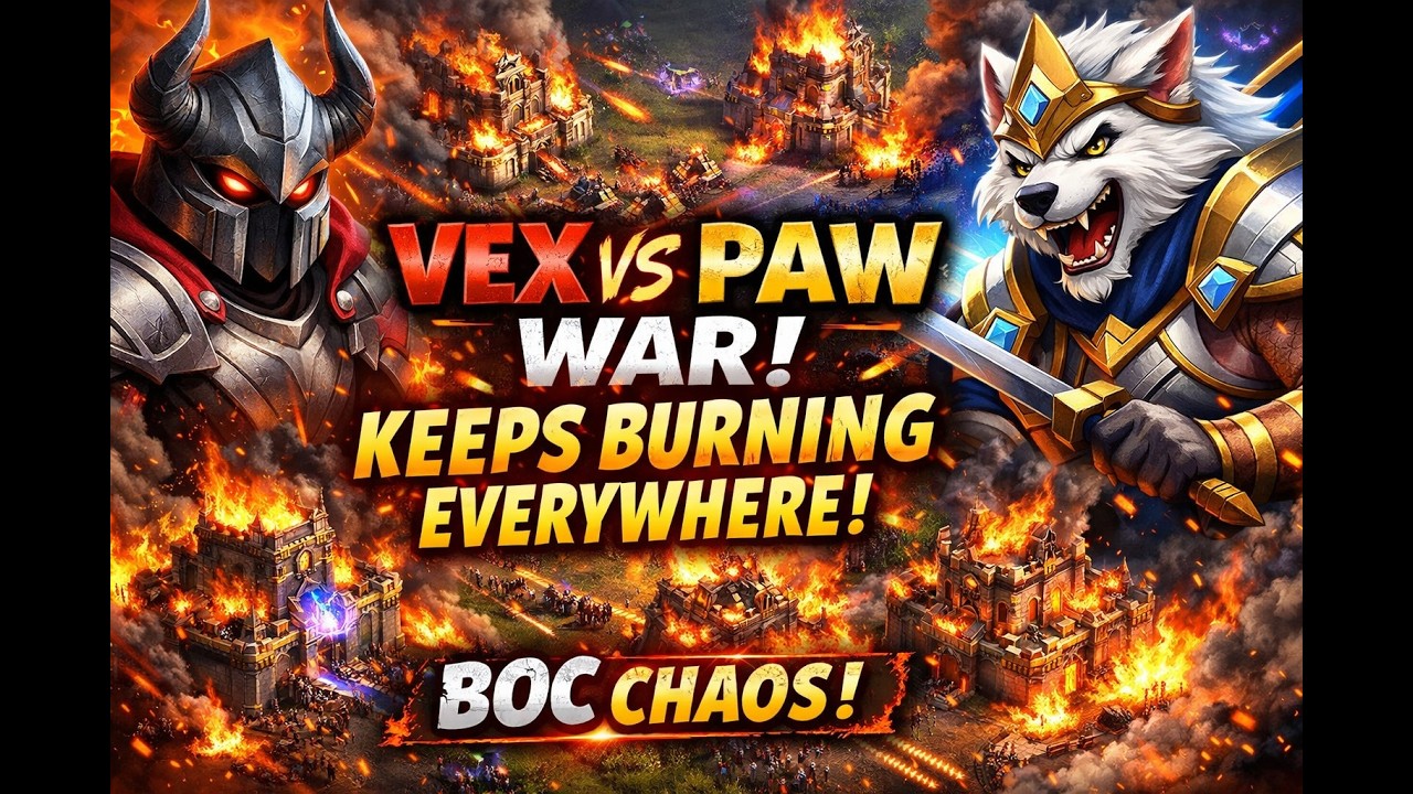 INSANE BOC FINAL ROUND – VEX vs PAW.  Keeps Burning Everywhere!
