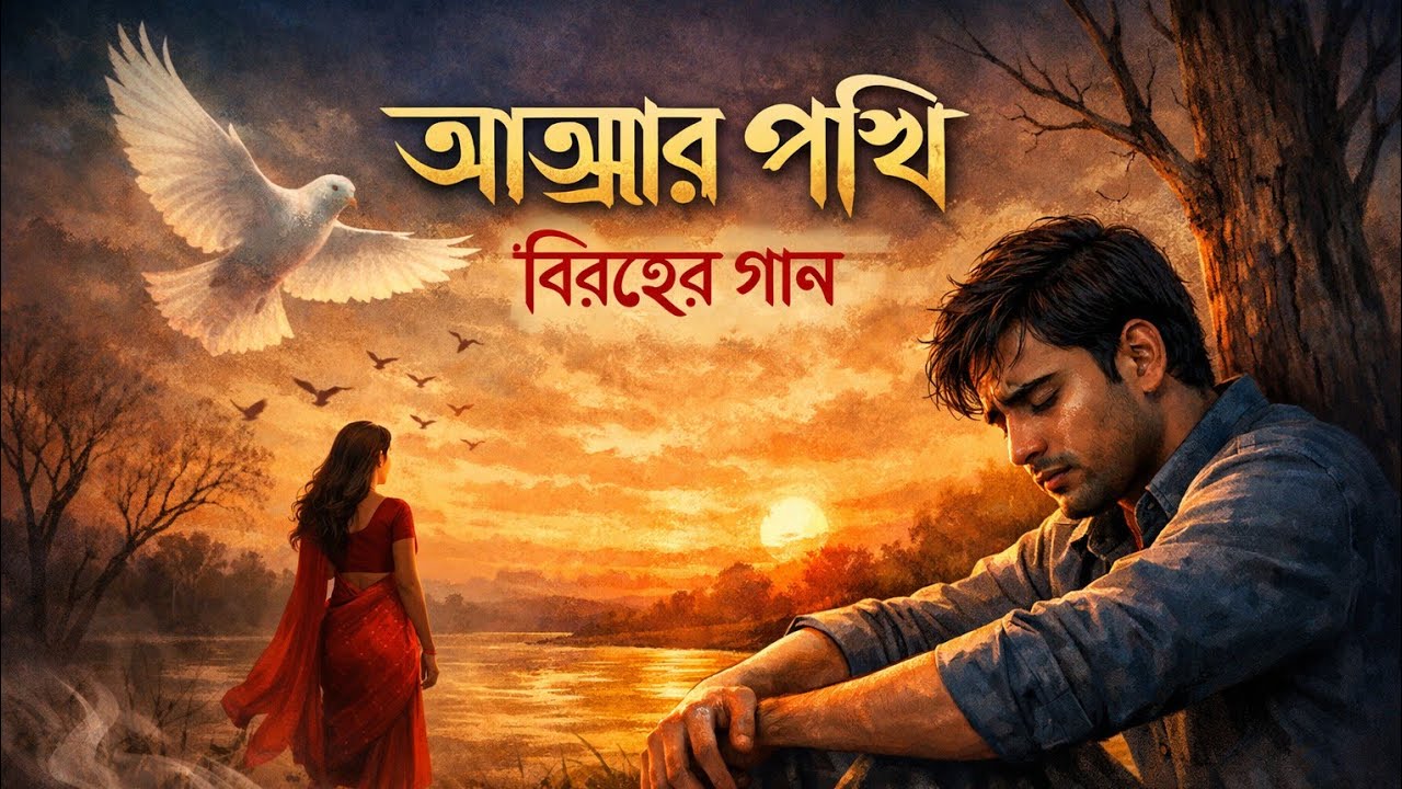 ১০০% বিরহের গান । আত্মার পাখি।Bangla emotional sad song।bangladeshi heart touching song purulia song
