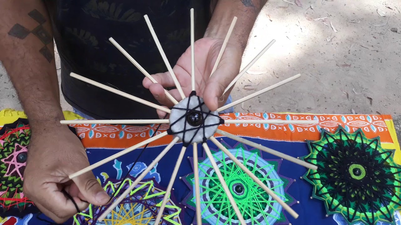 Celo Mandala 3d tecendo Mandala 16 pontas em fios (TUTORIAL) * DICAS PRECIOSAS *