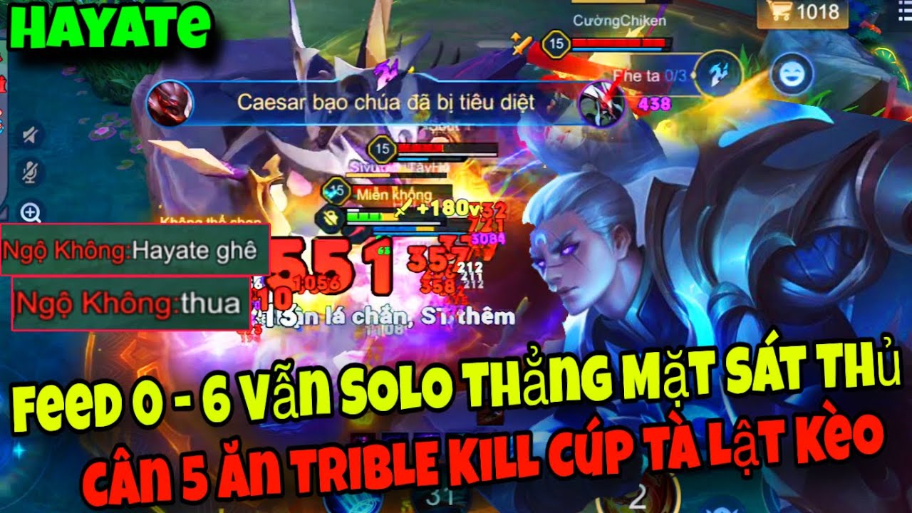 HAYATE Mùa 2026 || Feed 0 - 6 Vẫn SOLO Thẳng Mặt Sát Thủ Cân 5 Cúp Tà 15 Lật Kèo Đố Thủ Không Tin