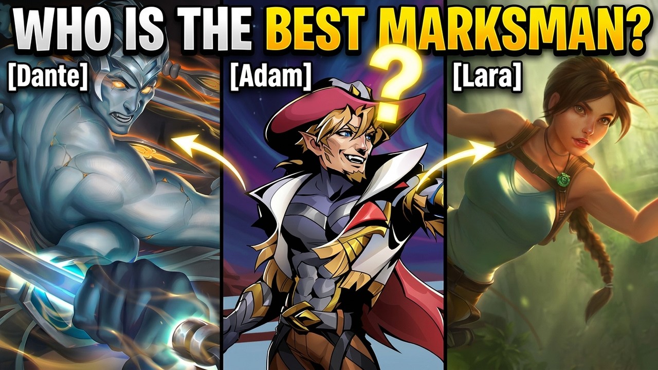 Adam vs Lara vs Dante | Who's the Best Marksman?