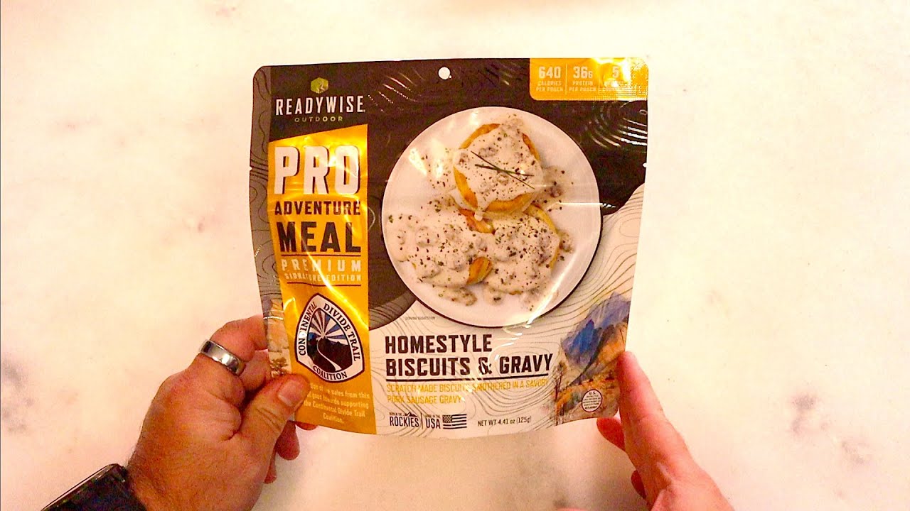 Ready Wise | Homestyle Biscuits & Gravy | Freeze Dried Ration