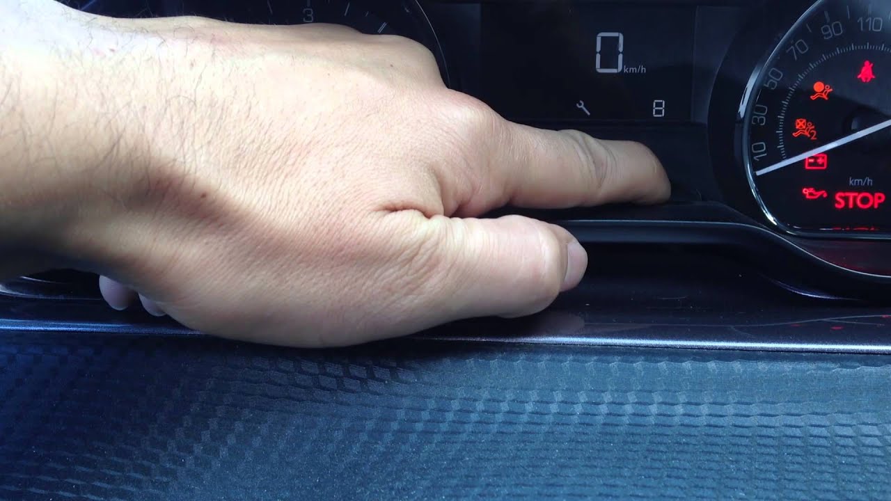 Peugeot 2008 - Reset Service Oil Light