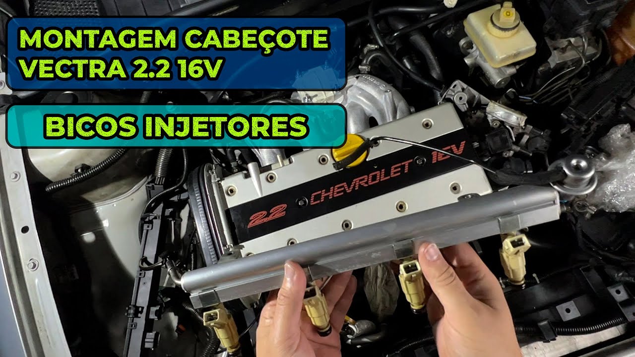 MONTAGEM CABEÇOTE VECTRA 2.2 16V DIA 7