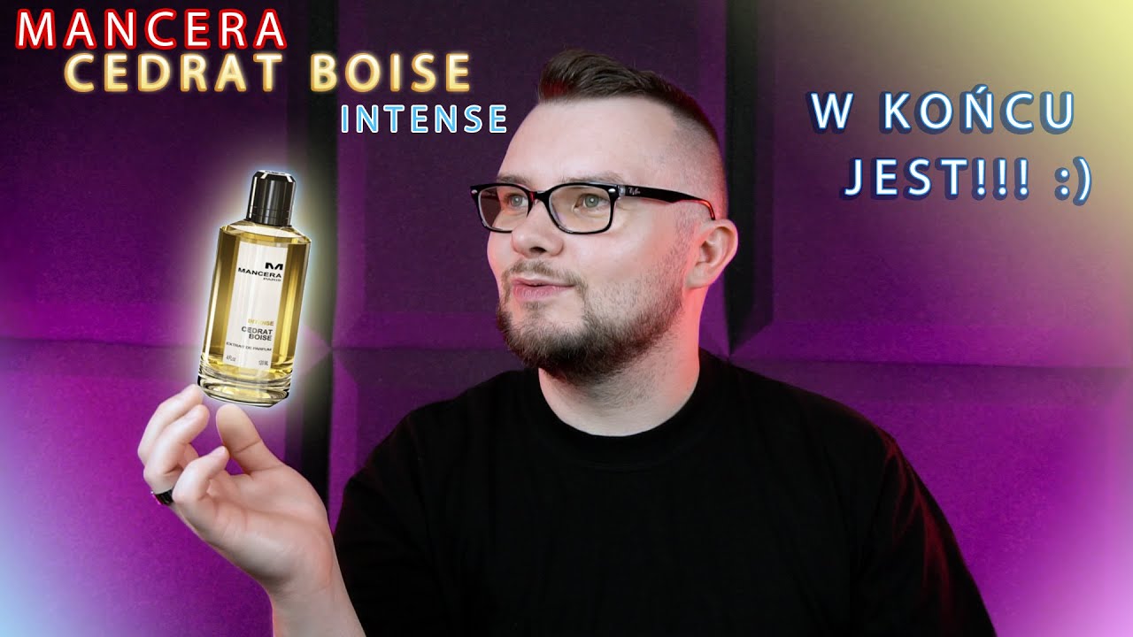 W końcu jest u mnie!!! Mancera Cedrat Boise Intense. Ekstrakt. Pierwsze wrażenia. Perfumy męskie.