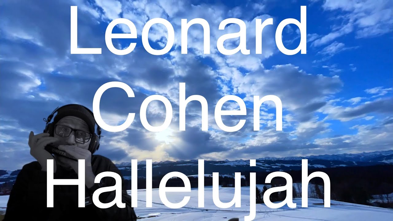 Hallelujah Harmonica Leonard Cohen Cover ( Timelapse)