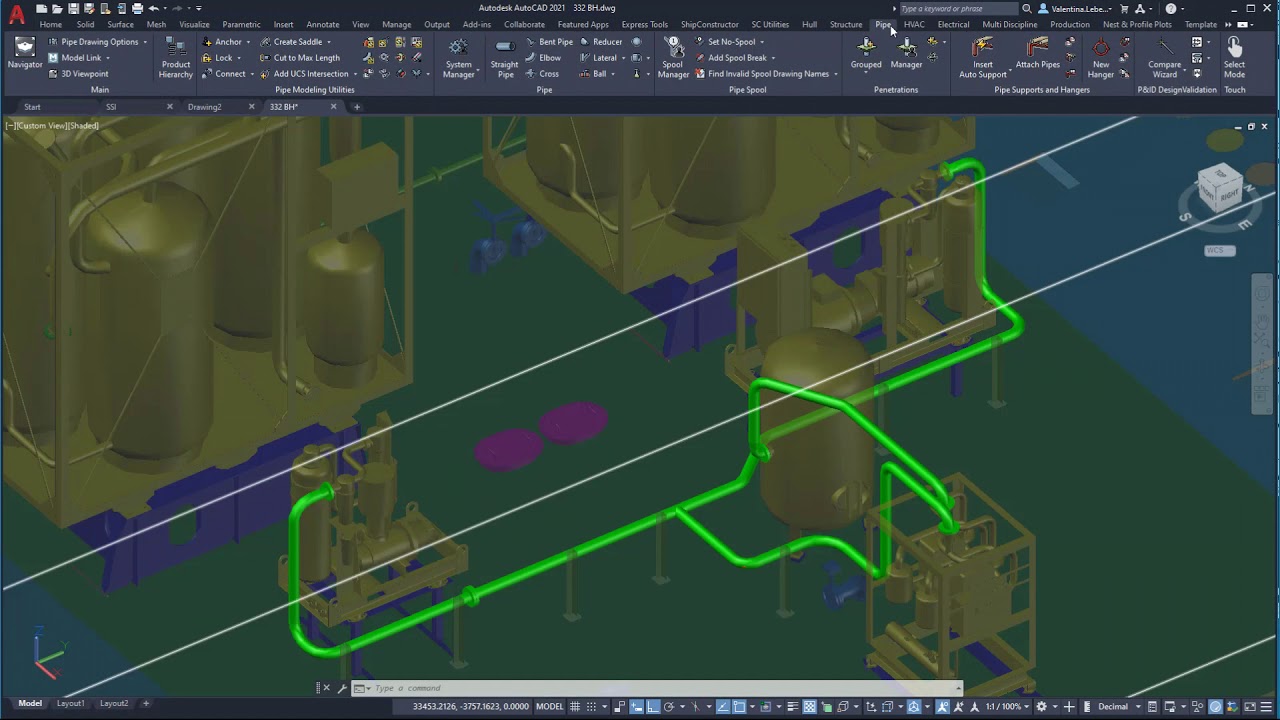 Prepare Pipe System for Construction - Solution Story