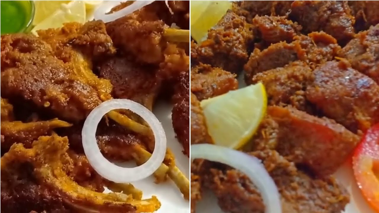 Tandoori Mutton Chap Fry Aur Mutton Barra Recipe | Bakra Eid Special Recipes | Mutton Recipes