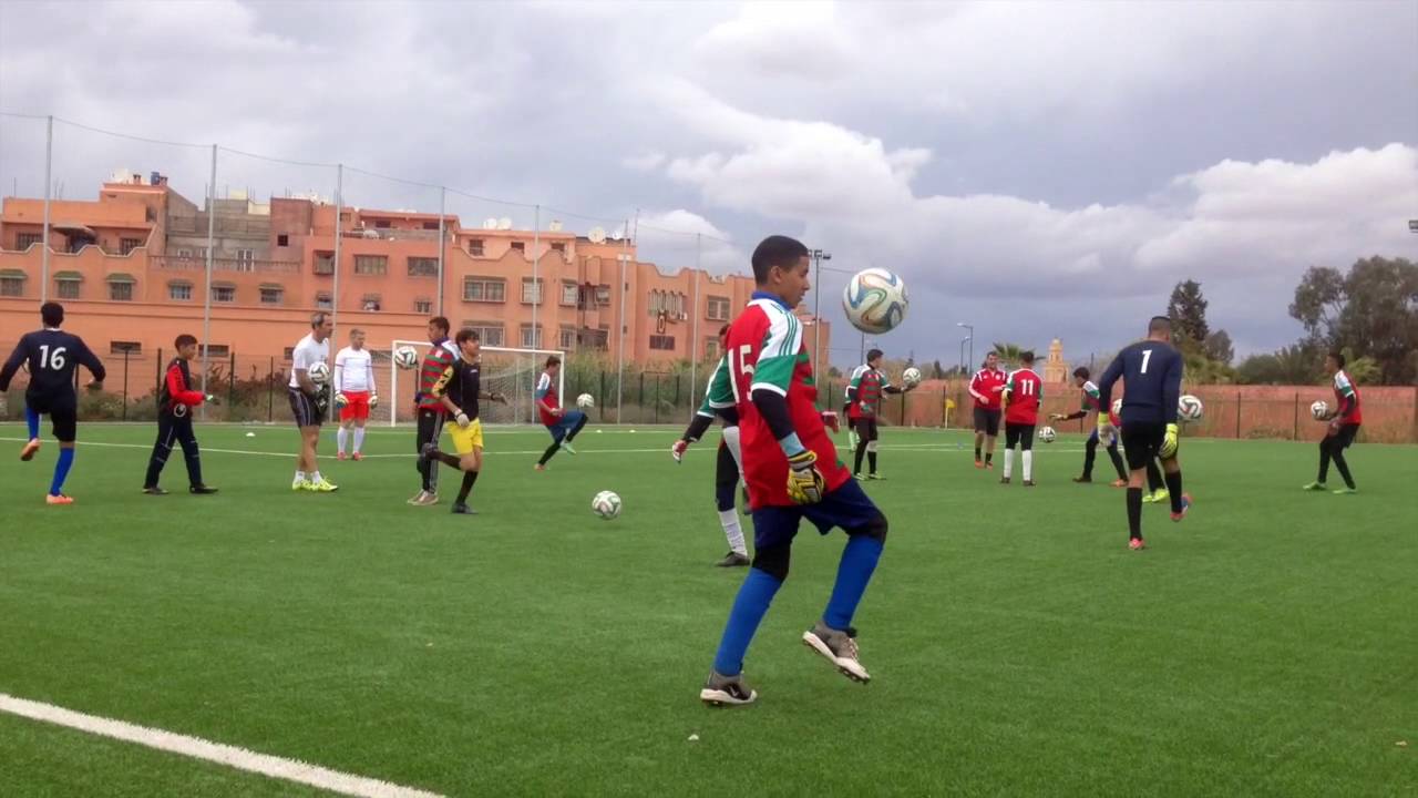 Morocco Sports Academy : détection gardiens de but (Marrakech / mars 2016)