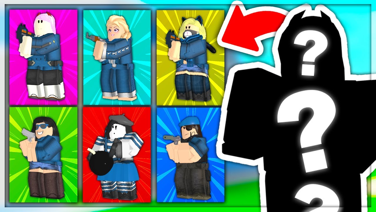 GIRL SKINS ONLY! In Arsenal (ROBLOX)