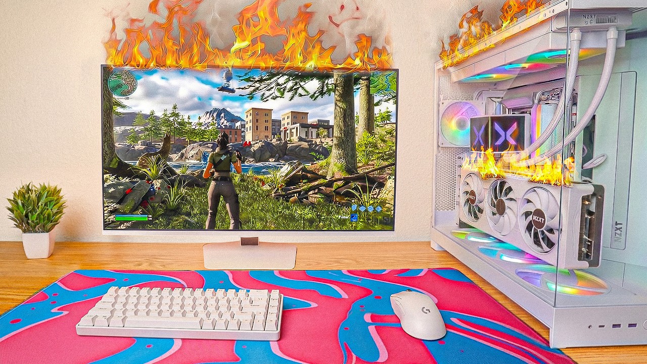 I Killed my $3,000 Gaming PC with MAXIMUM Graphics!