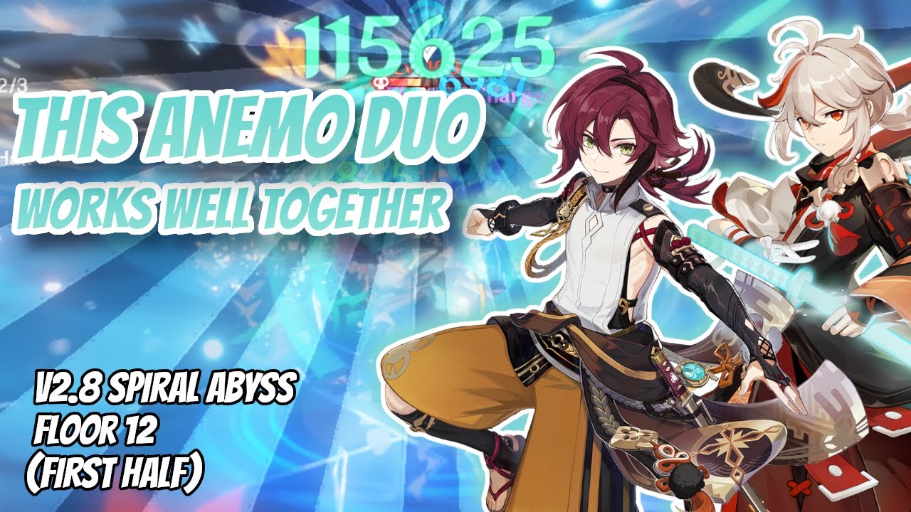 Heizou x Kazuha Electro Charged Comp. Abyss v2.8 Floor 12 (First Half) | Genshin Impact