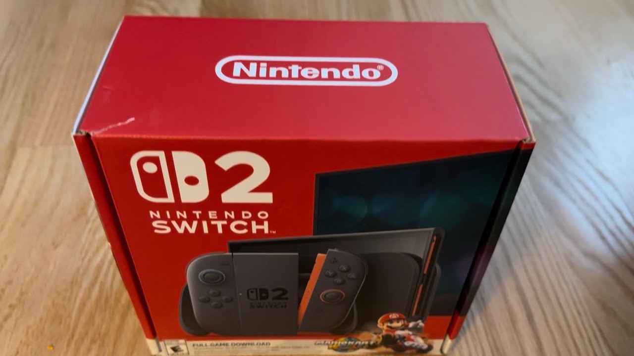Nintendo Switch 2 Unboxing | Filmed on 12-25-25 Check out Main Channel as Well