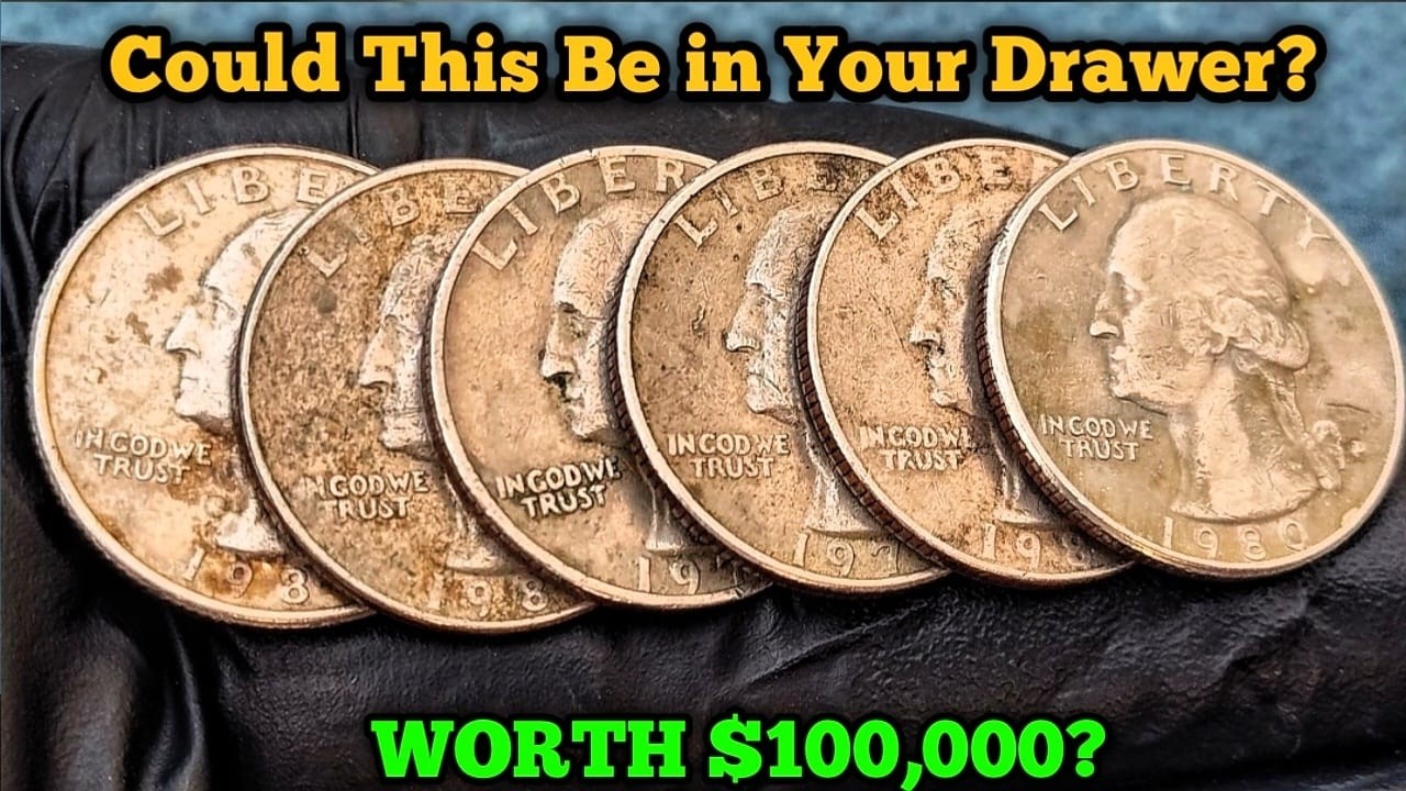 Old Dirty Washington Quarters That Could Be Worth Thousands!