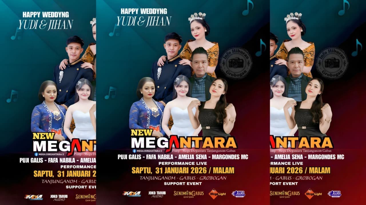 🔴LIVE " MEGANTARA CAMPURSARI" IN TANJUNG ANOM 31 JANUARI 2026 - WEDING" YUDHI & JIHAN " - KN AUDIO