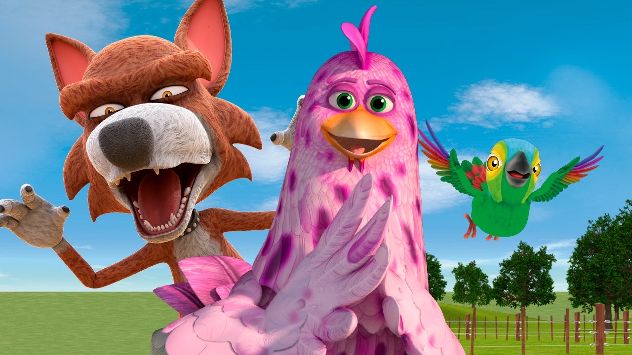 Bataraza und der Wolf 🐺 Die Kuh Lola & Mehr Kinderlieder | Zenóns Bauernhof mit Musik und Freunde